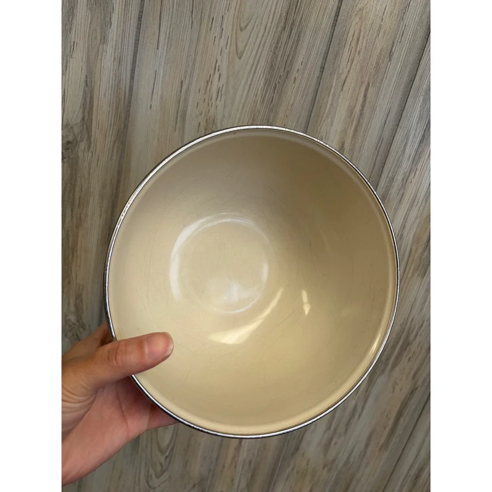 Vintage International Heartland Nesting Mixing Bowls Folk Art Farmhouse Set 2